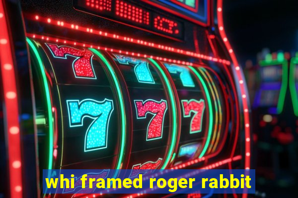 whi framed roger rabbit